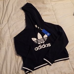 Adidas Cropped Hoodie